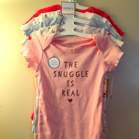 Carter’s 5 Pack Bodysuits NWT! - Picture 1 of 5